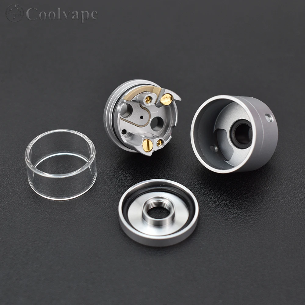 SXK هاكو ريفييرا RDTA e السجائر البخاخة 22 مللي متر 2 مللي 316ss لفائف واحدة مع Squonk المغذي من الأسفل دبوس vs Dvarw mtl fl rta