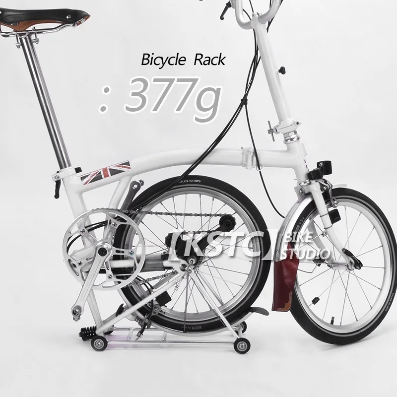 For Brompton Rear Racks Folding Bike Easywheel Cargo Racks Modified Using Shelves Can Push Bike Rack