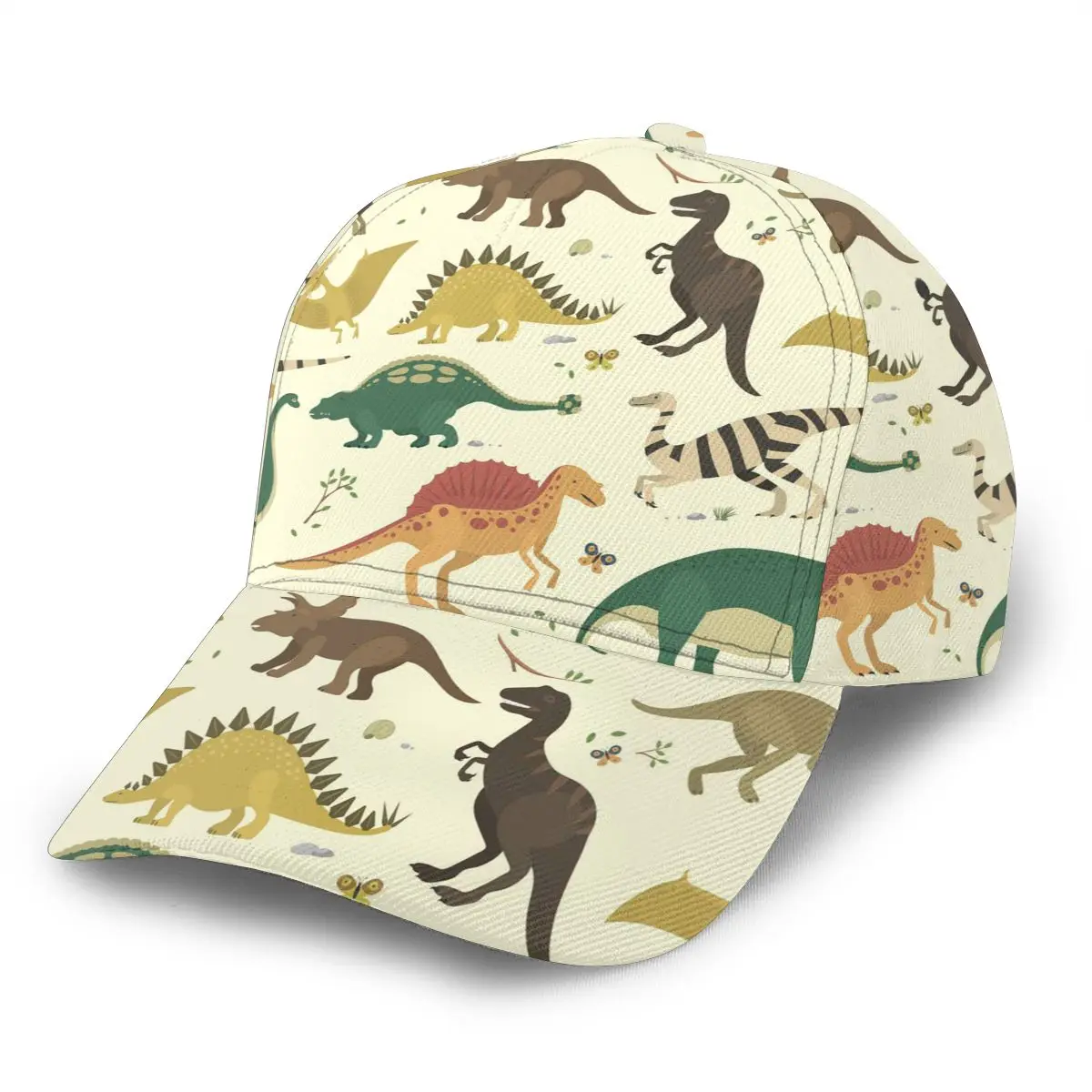 

NOISYDESIGNS Kawaii Dinosaurs Baseball Cap Fashion Summer Men Women Adjustable SunHat Unisex Boys Girls Sports Hat Dropshipping