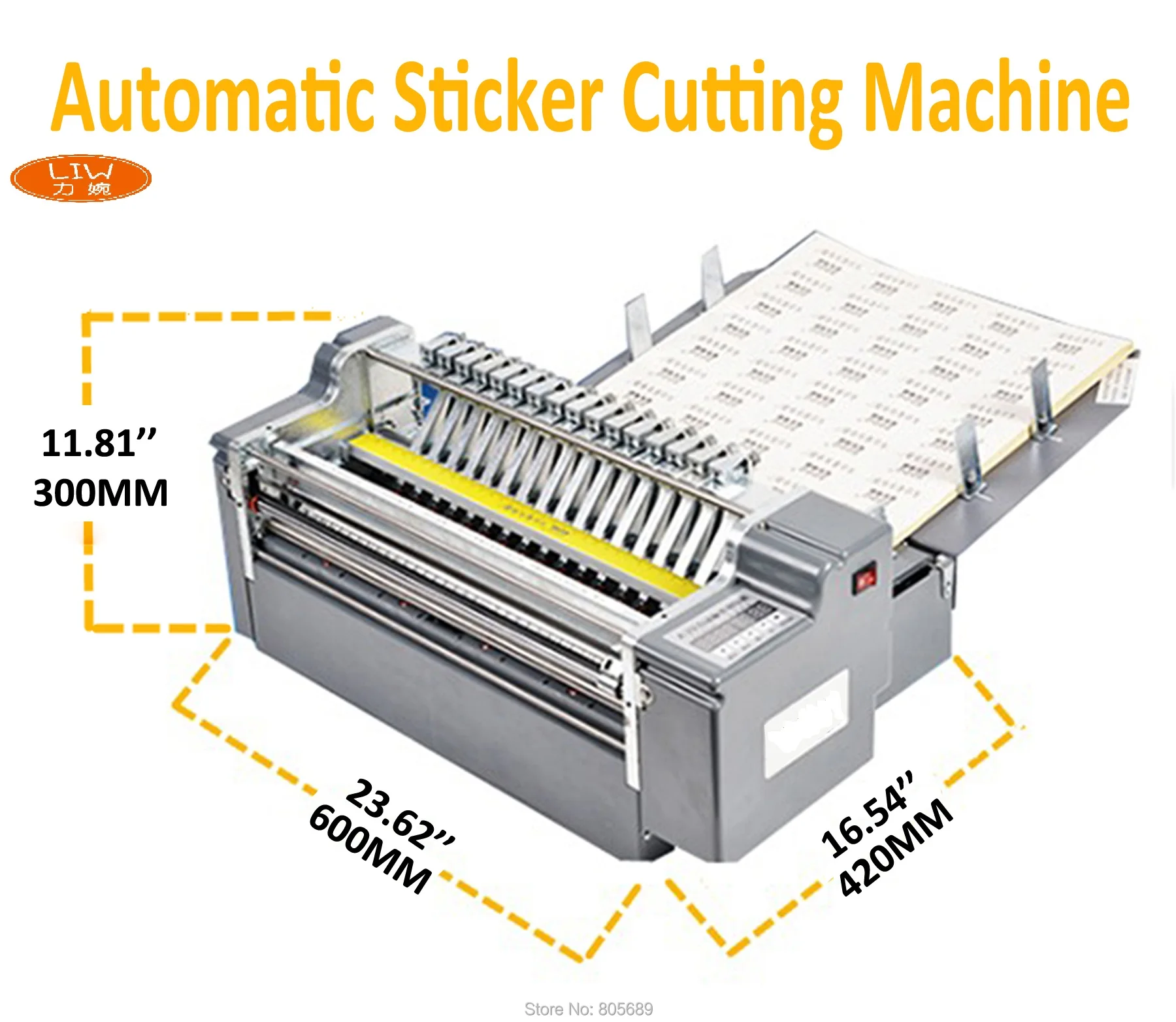 Desktop A3 Label Slitter Cutting Machine