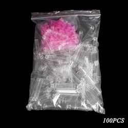 100Pcs/Lot Mini 1ml 2ml Cosmetic Perfume Essential Oil Sample Glass Bottle Containers