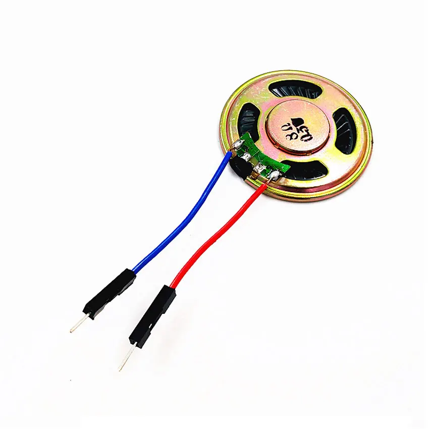 JCD 1PCS Mini ลำโพง8 Ohm 0.5W 8R ของเล่นสุนัขอิเล็กทรอนิกส์ Horn ลำโพง40มม.ลำโพง dupont ชายหญิง