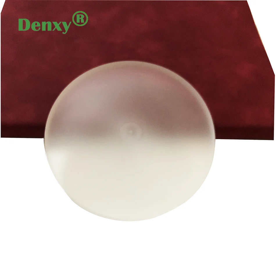 Denxy-bloques de PMMA Dental de alta calidad, piezas en blanco de color claro, CAD/CAM para restauraciones dentales de puente, bloque de resina, 5