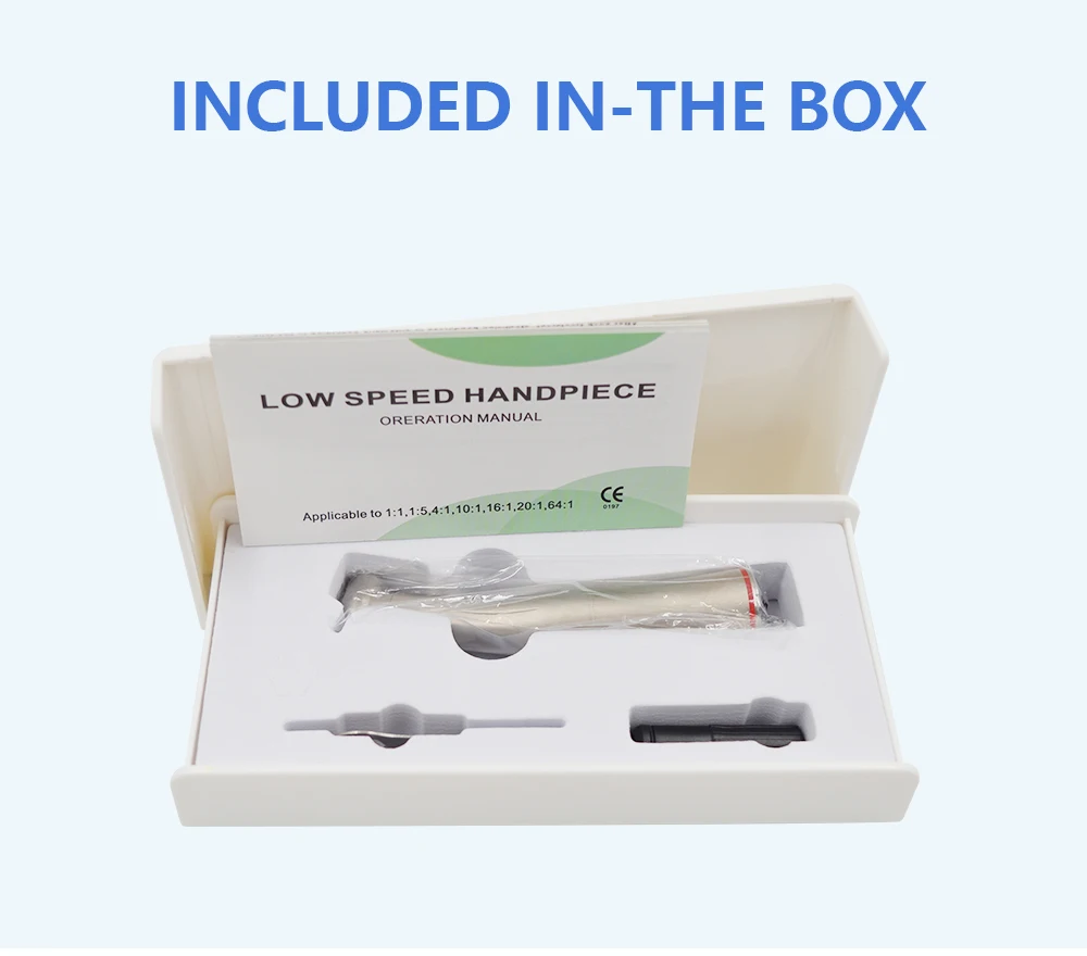 Ti Max Z95l Contra Angle Dental 1:5 Increasing Speed Handpiece Against Contra Angle Led Optic Fiber Quattro Spray Red Rings