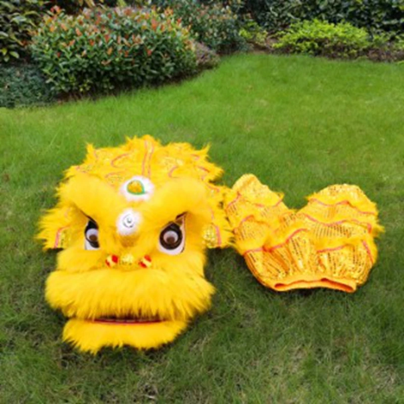 

Lion Dance Костюм Брюки 12 дюймов WZPLZJ Дети, Играть Вечеринка Представление, Спорт Открытый Парад, Парад Сценический Талисман, Китай,