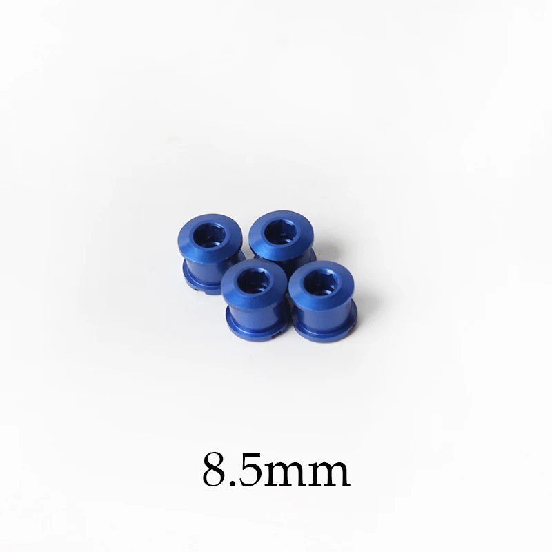 BUCKLOS 6.5/8.5mm Fiets Kettingwiel Schroeven Road MTB Kettingblad Bouten Aluminium Fiets Crankstel Bouten Accessoires