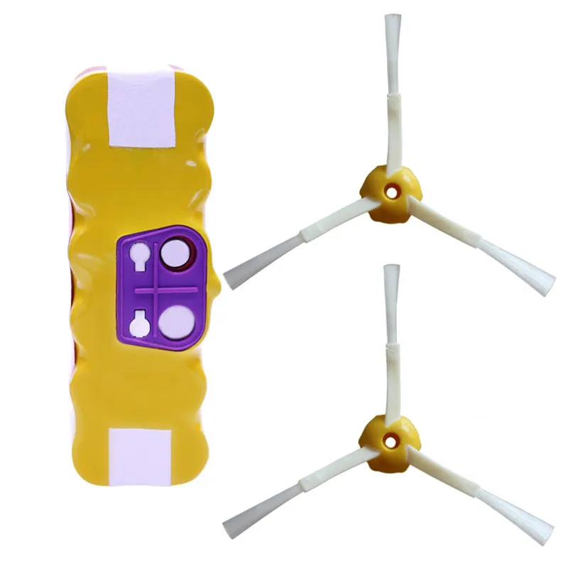 Robot Aspirapolvere 3500mAh NI-MH Battery Pack spazzola Laterale per irobot roomba 531 600 630 631 880 770 780 790 850 Parti di batteria