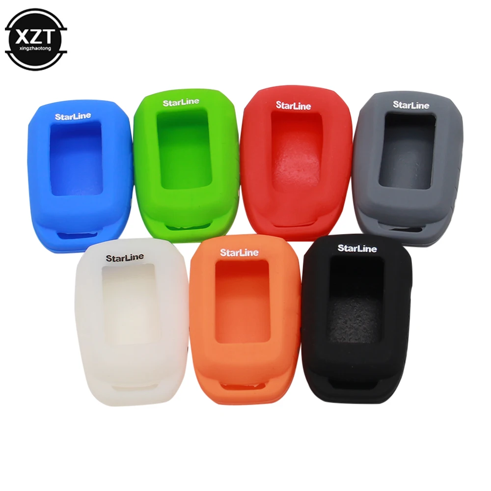 Russian Version A92 Silicone Case for Starline A92 A94 A64 Lcd Remote Control Starline A92 Case Cover