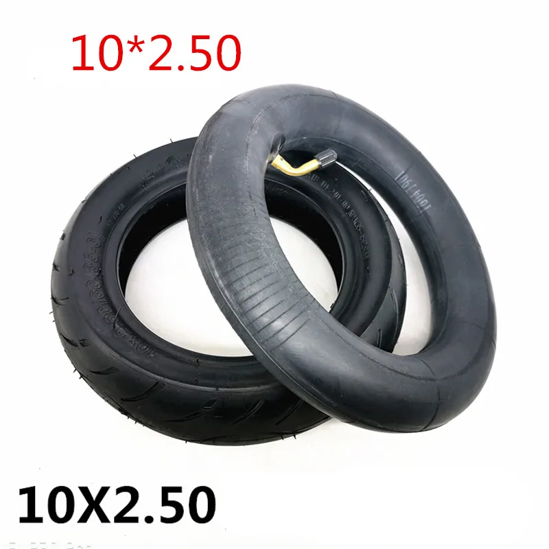 

10 inch Pneumatic 10x2.50 Tire fits Electric Scooter Balance Drive Bicycle Tyre 10x2.5solid tire inflatable Tyre and inner tube