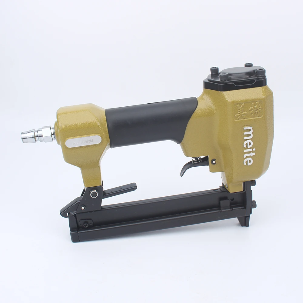 Meite 425K Pneumatic U Nails Gun Air Stapler For Decoration/Leather/Shoes