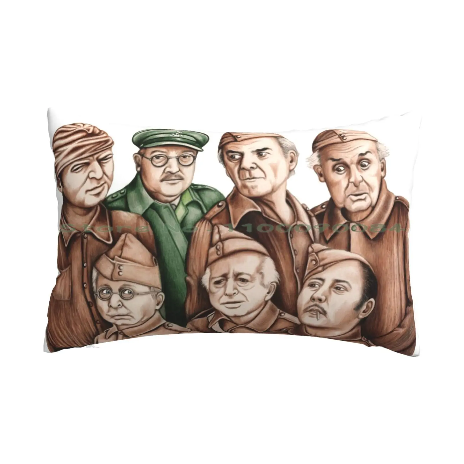 Dad's Army Pillow Case 20x30 50*75 Sofa Bedroom Dads Army Pike Captain Mainwaring Sergeant Frazer Private Walker Private