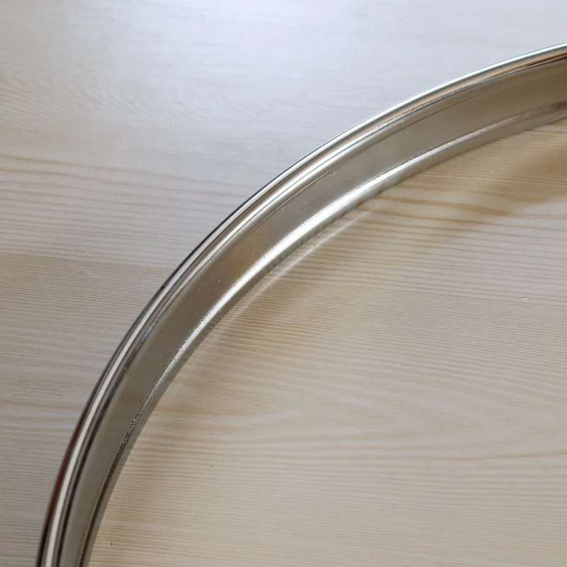 22inch 20inch silver color bass drum hoop metal hoop