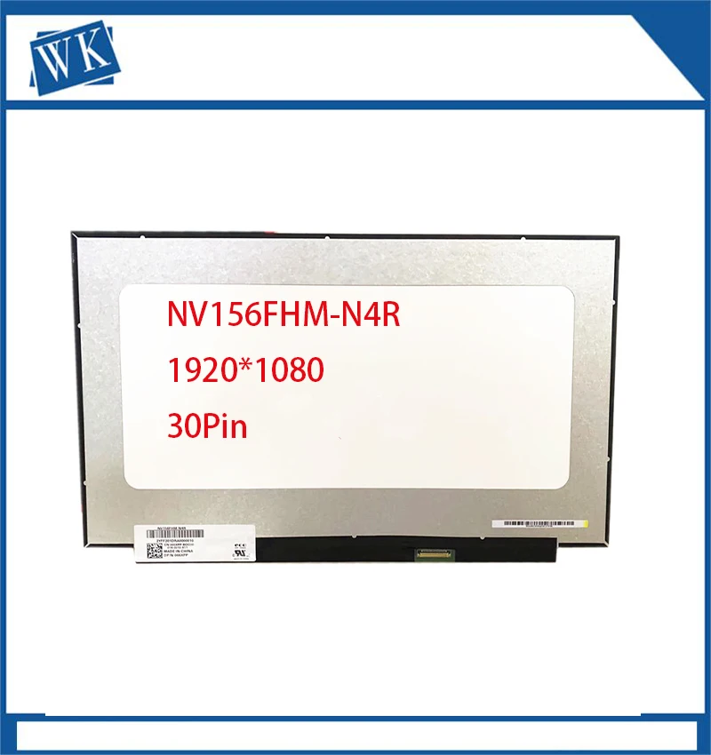 

NV156FHM-N4R NV156FHM N6F N65 NE156FHM-N61 N156HCE-GN1 15,6 'Laptop LCD pantalla Panel de visualización 1920*1080 30 pines