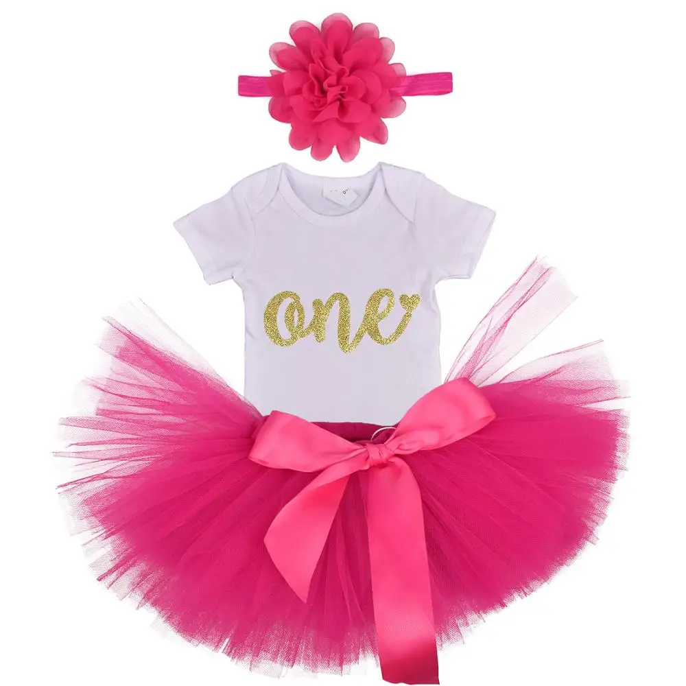 1 anno Del Bambino Della Ragazza Tutu Vestito 1st Prima Festa Di Compleanno Abiti Del Bambino Infantile Torta Smash Foto Puntelli Fascia Del Fiore