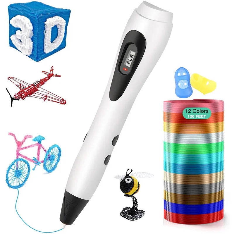 3D pen 3D Printing pen with 36m PLA filament 1.75mm Stimulate children's creative inspiration