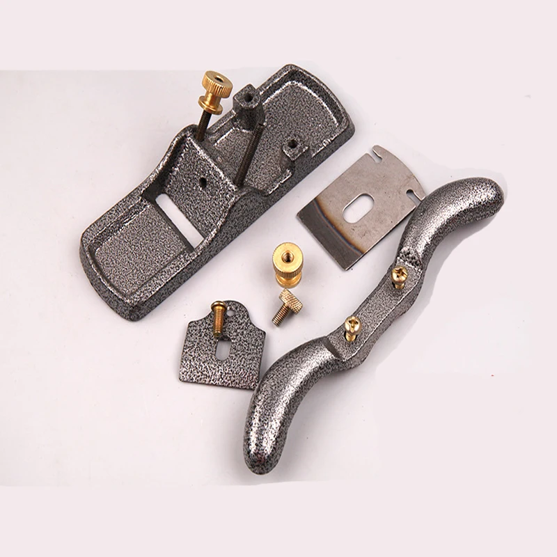 Mini Woodworking Steel Plane Hand Planer Trimming Tools Adjustable Wood Edges Cutter Professional Carpenter Hand Planing Tools