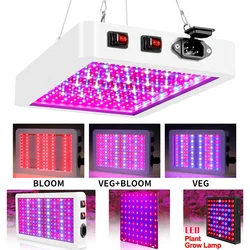 Led Plant Growing Veg Bloom Phyto Lamp Hydroponic Growth Light Greenhouse Fito Light Vegetable Seedling Plant Grow Lighting D30