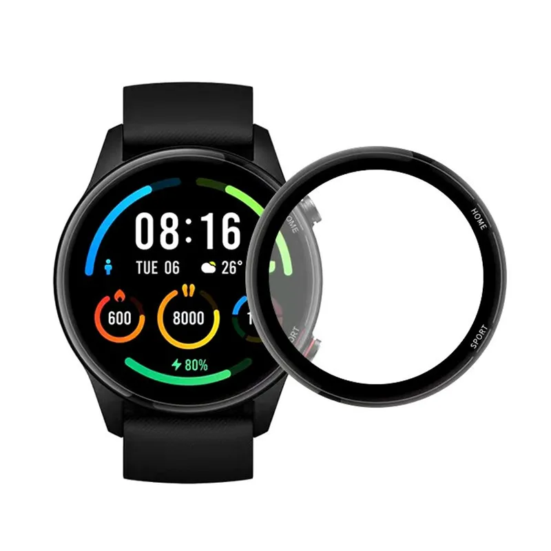 BEHUA 3D Vollkanten-Schutzfolie für Xiaomi Mi Smart Watch Color Sports Version Bildschirmschutzfolien – Detail 7