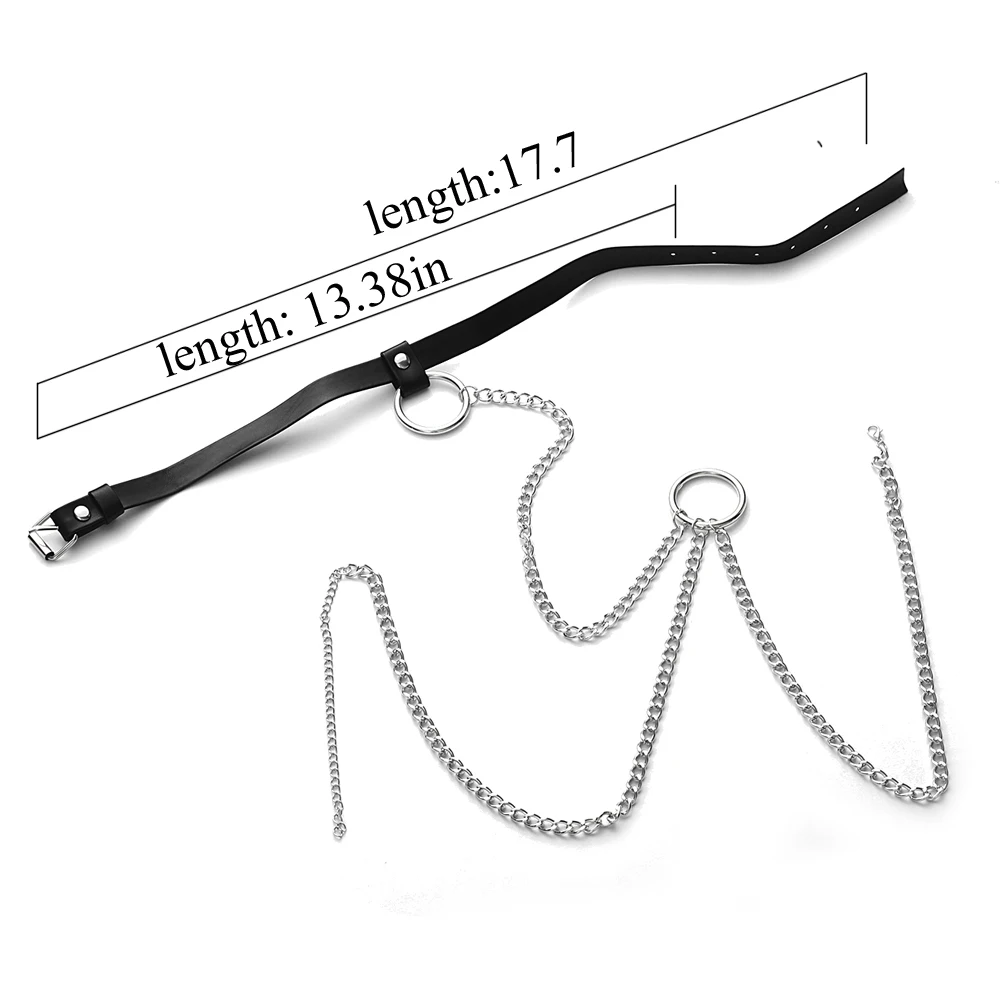 Sexy Body Chain Harness Goth Chains For Women Gothic Belly Chain Lingerie Jewelry Festival Fashion Jewellery