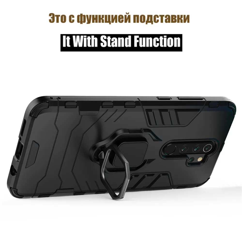 4 In 1 Shockproof Case For Xiaomi Redmi 5 Plus Case Note 5 Pro 6 7 4X F1 Case For Xiomi Xiaomi Redmi6 Magnetic Finger Holders