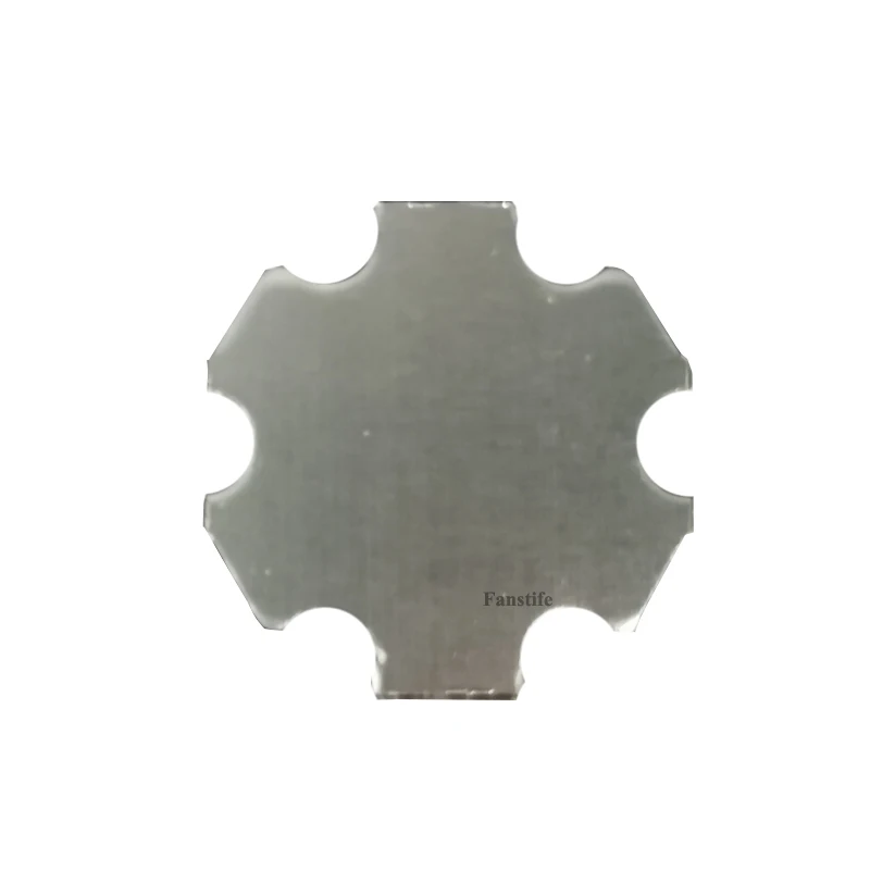 20mm 3535 Hexagonal Aluminum Substrate Star PCB for XPE  XPG 3W 5W High Power Led Lamp Board PCB