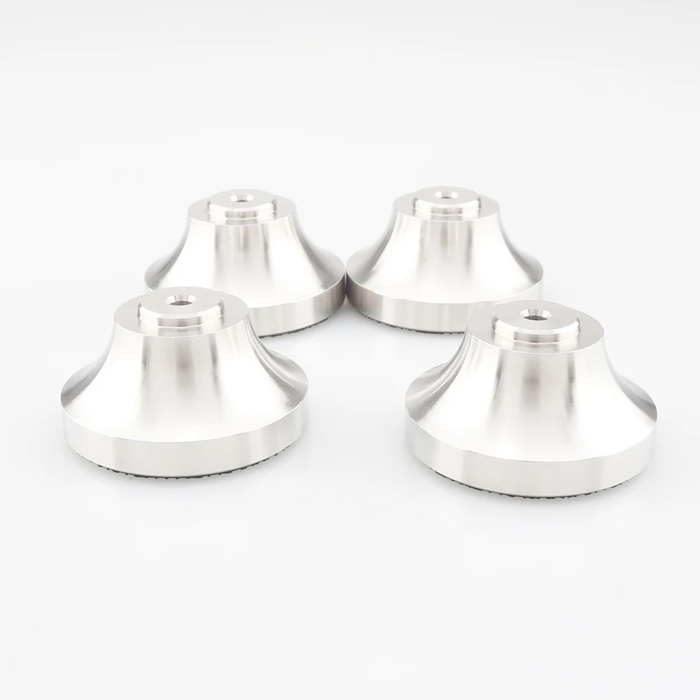 Высокая-конец Нержавеющая сталь колонки усилитель предусилитель компакт-диск DAC плеер анти-амортизатор ноги колодки поглощения вибраций ш...