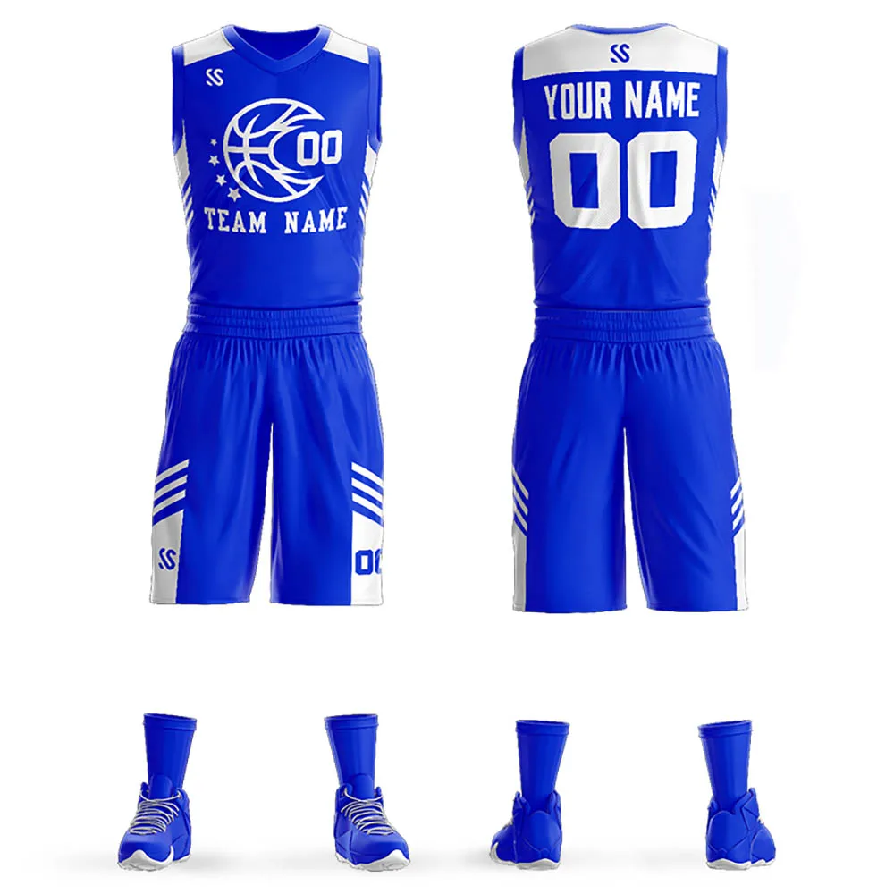 Maillots de basket-ball personnalisés pour adultes, impression par sublimation sportive, conception, nom, numéro, chemises