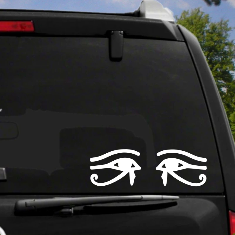 Tri Mishki HZX873# ancient egypt eye of horus or  ra egyptian car sticker funny Vinyl Decals Motorcycle Accessories Stickers