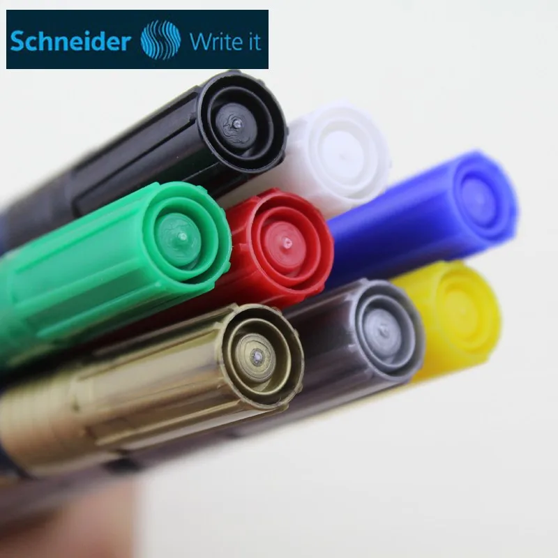 SCHNEIDER-rotulador de colores para pintura, resistente a altas temperaturas, Alemania, 278, 2mm, 300Celsius, resistente al calor, 1 unidad