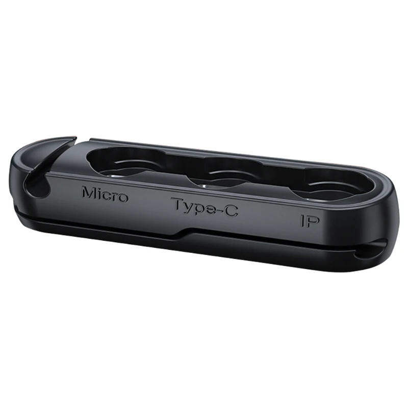 2022ใหม่สายปลั๊กแขนป้องกันสำหรับ Micro USB ประเภท C แบบพกพากล่องแม่เหล็กอะแดปเตอร์ซิลิโคน