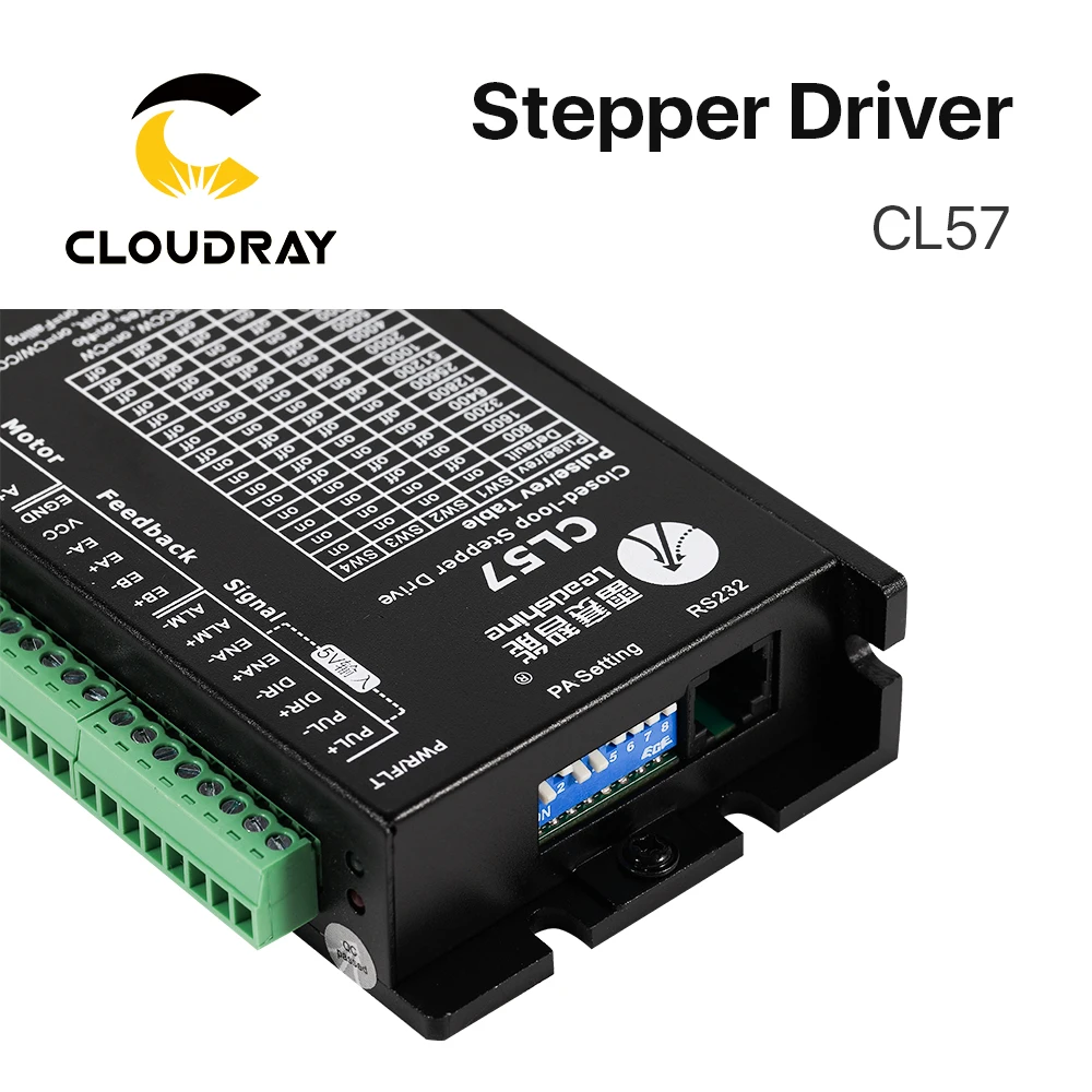 Leadshine CL57 Nema 23 Digital Closed Loop Stepper Motor Driver Stepper Driver for 3D Printer Cutting Machine