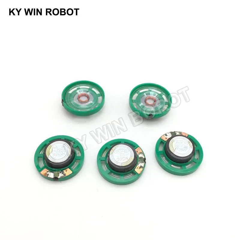5pcs/lot New Ultra-thin speaker Doorbell horn Toy-car horn 8 ohms 0.25 watt 0.25W 8R speaker Diameter 27MM 2.7CM thickness 7MM