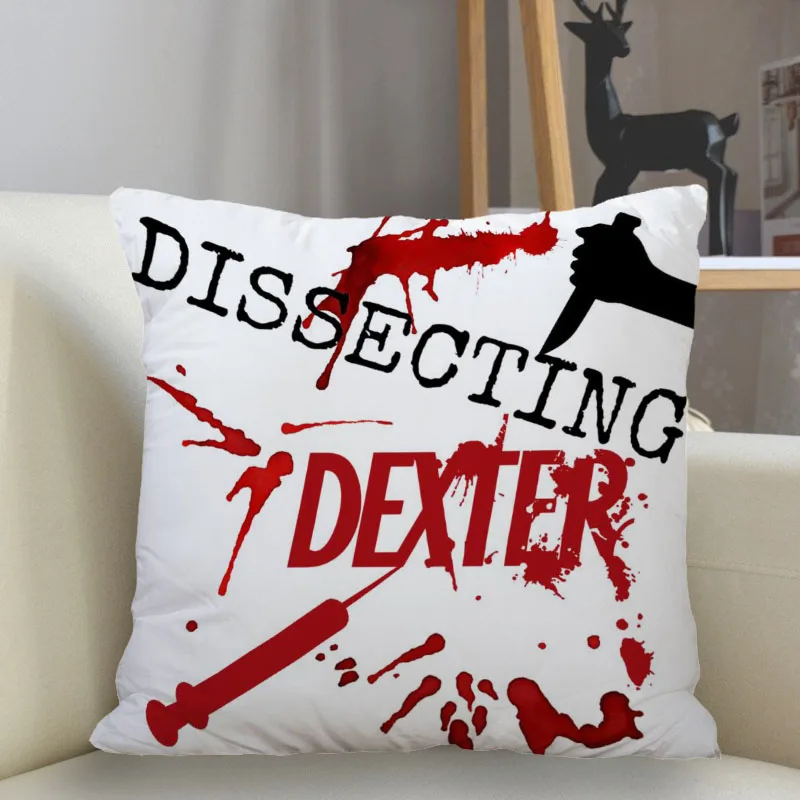 Musife New Custom Dexter Pillowcase Sofa Decorative Cushion Cover Pillowcase Home Decor Drop Shipping Wholesale