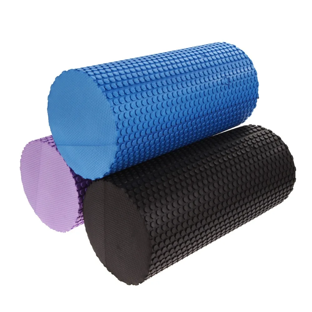 Yoga Foam Roller 30cm Gym Exercise Yoga Block Fitness EVA Floating Trigger Point for Exercise Physical Massage Therapy 3 Colors