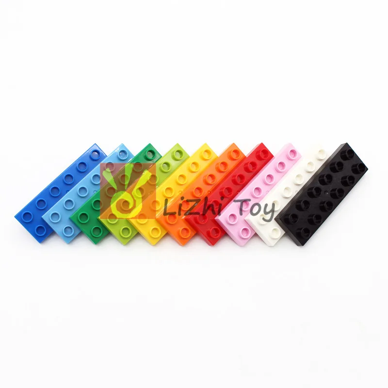 MOC DIY Large Building Block  98233 Brick 2X6X1/2 (Thick)  Big Size Assembled Accessories Bulk Part   Children Toys