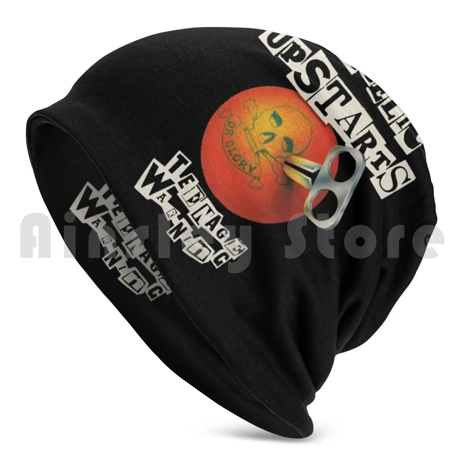 Angelic Upstarts-Teenage Warning Beanies Knit Hat Hip Hop Crass Conflict Cock Sparrer Zounds Discharge Crust Punk