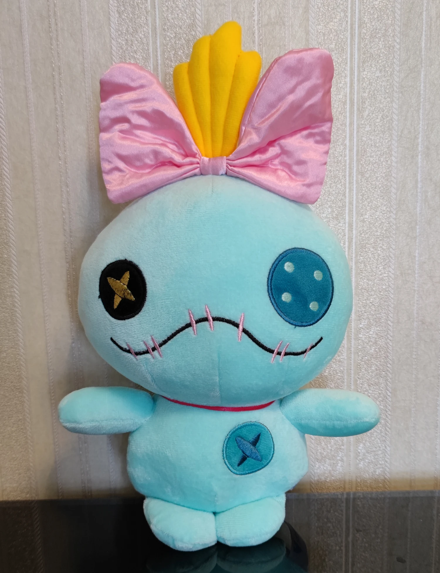 Poupées de dessin animé Disney Lilo & Stitch, en coton, Peluche douce, modèle de jouet pour enfants, cadeau, haute qualité