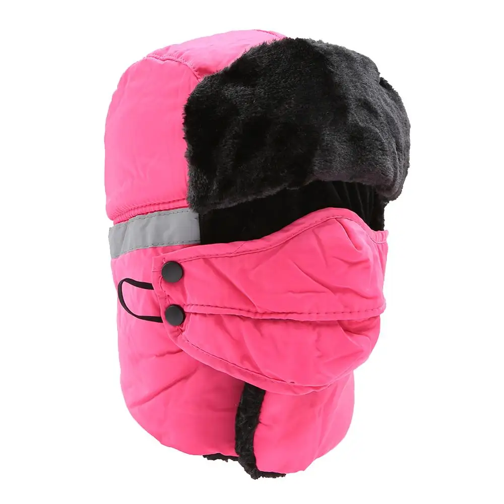 Winter Ski Caps For Adult Unisex Ear Cap Outdoor Warm Face Windproof  Hat Scarf Trooper Earflap Snow Men Women Hats Gorras