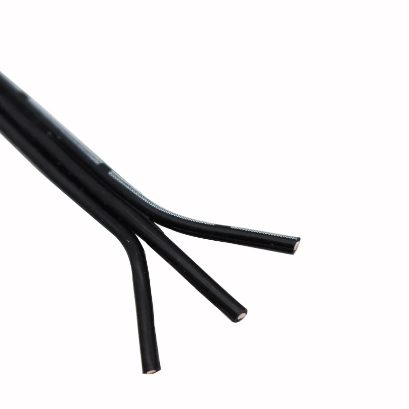 Soft Silicone High Temperature Cable 30/28/26/24/22/20 AWG 2P/3P/4P/5P/6P/8P Multi-core Silicone Parallel Cable LED Wire