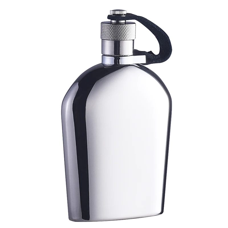 

Retro Hip Flask Personalized Stainless Steel Portable Outdoor Sealed Jar Whisky Hip Flask Metal Garrafa Whisky Hip Flask ED50JH