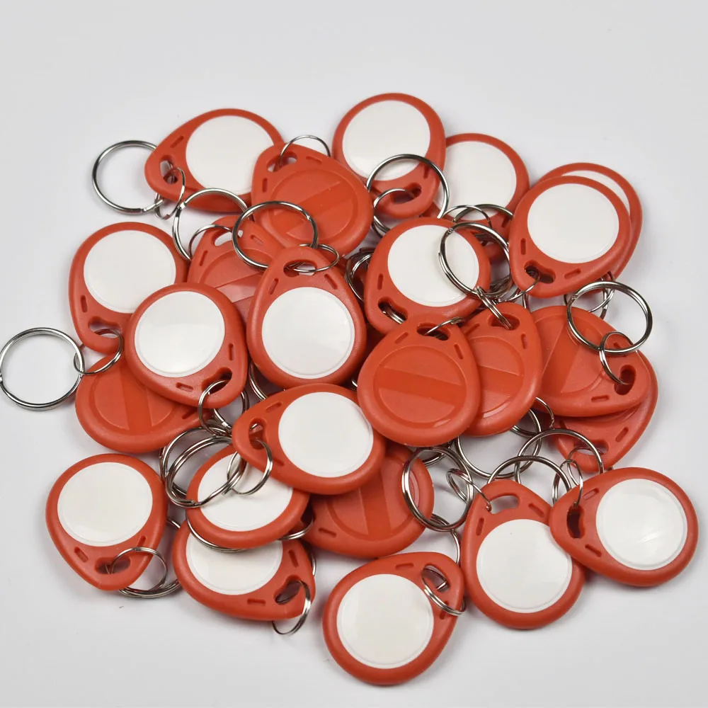 10Pcs EM4305 125Khz Key Copy Rewritable Writable Rewrite EM ID T5577 keyfobs RFID Tag Ring Card Proximity Token Access Duplicate