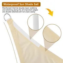Waterproof Sunshade Sail for Outdoors #3