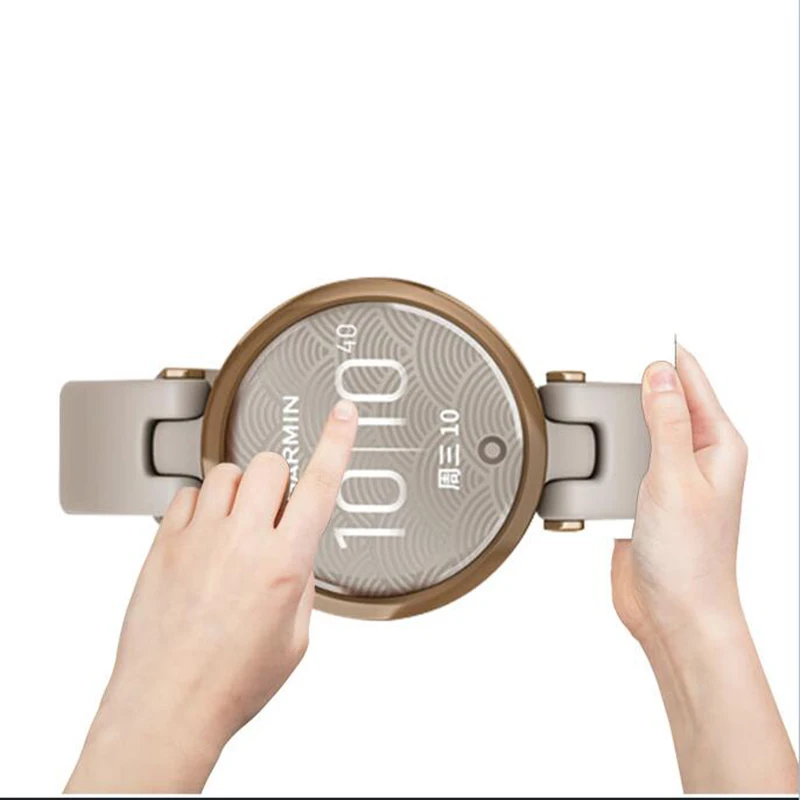 5 Buah Pelindung Jam Tangan Pintar Film Pelindung Bening TPU Lembut untuk Garmin Lily Fashion Jam Tangan Pintar Wanita Penutup Pelindung Layar LCD Penuh