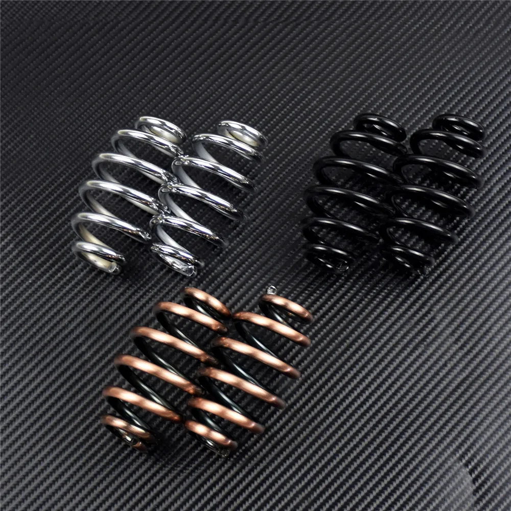 Motorcycle Solo Seat Springs Mounting Saddle Seat Spring Hardware Mount For Harley Sportster XL 883 Dyna Fatboy Bobber Custom