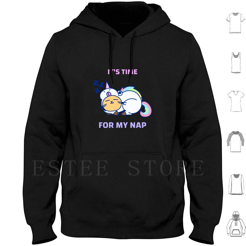 Kawaii Cute Unicorn Cat Nap Hoodies Kawaii Unicorn Cute Love Unicorns Pink Unicorn Rainbow Unicorn Pink Kawaii