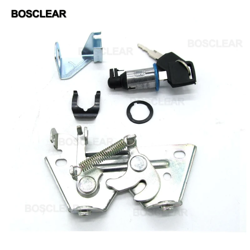 

Motorcycle universal Seat Cowl Lock Key Set Seat Barrel Lock Accessories for Kawasaki horizon escape accessories BOSCLEAR
