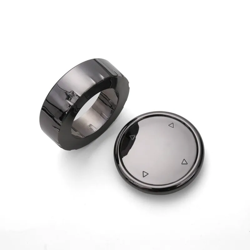 Car Multimedia Button Cover Knob Frame Trim for BMW 3 5 Series E90 F10 F20 F30 Chassis CIC NBT EVO System Ceramic Knob Dropship