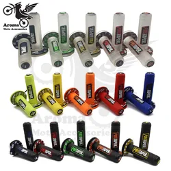 colorful transparent 24MM 22MM motorbike handle bar part racing professional accessories motorcycle handlebar for protaper husqvarna yamaha KTM motocross hand grips dirtbike grip pitbike ATV Off-road moto grip pit bike