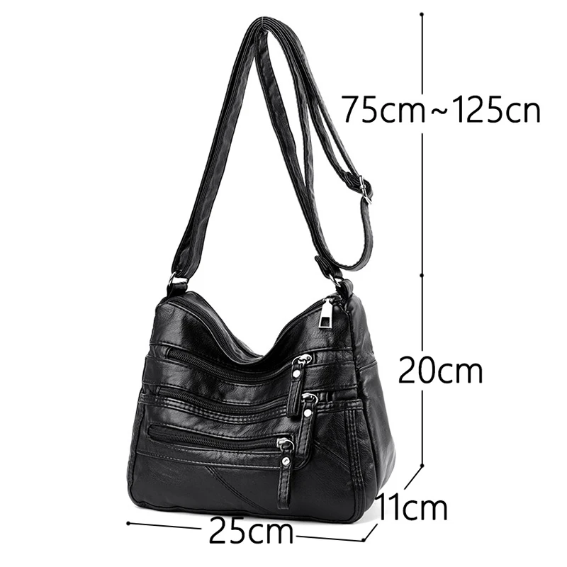 Genuine Brand Leather Sac Luxury Handbags Women Bags Designer 2024 Female Waterproof Bag Shoulder Crossbody Messenger Bags New