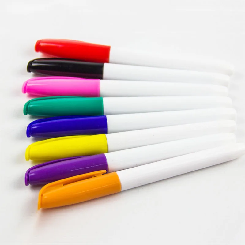 Umitive 8 Pcs/lot Colorful Whiteboard Pen School classroom Supplies Student children's drawing pen Board Markers